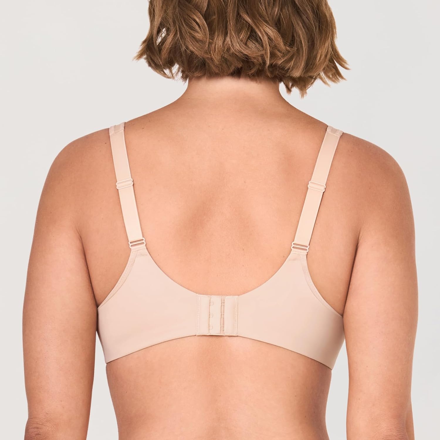 Detalle de DELIMIRA Damen T-Shirt-BH mit Bügel und Vollschalen – gepolstert für große Größen
