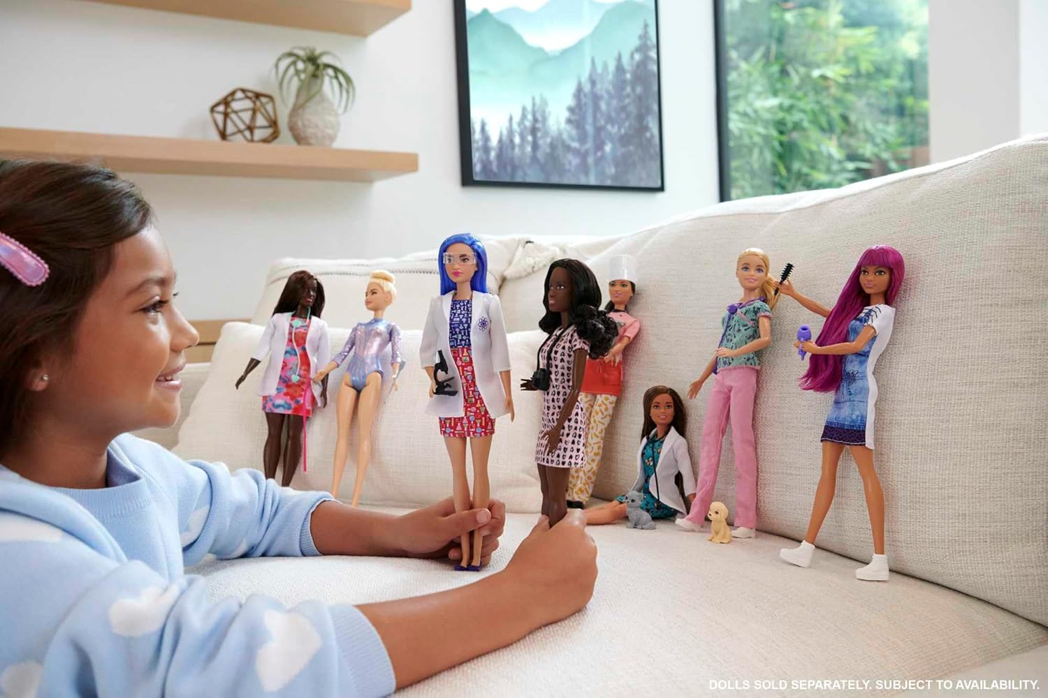 Detalle 2 de Barbie GTW39 Quiero ser Enfermera 🩺 muñeca rubia con accesorios