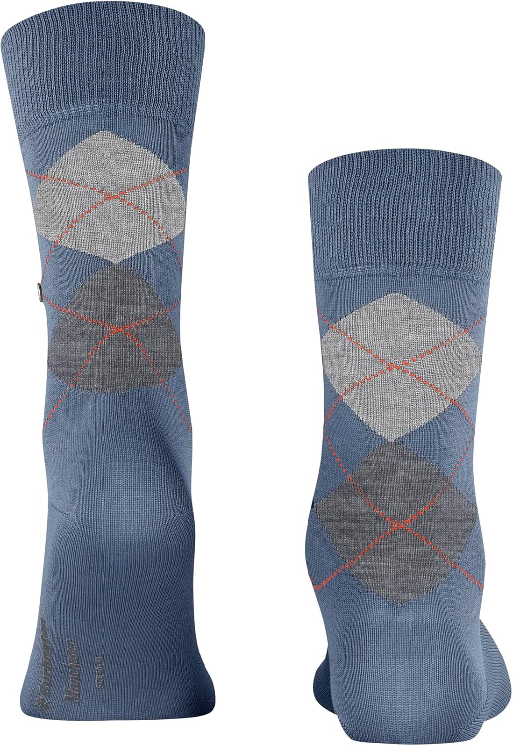 Thumbnail 1 de Burlington Homme Manchester – Chaussettes respirantes en coton biologique, motif fantaisie