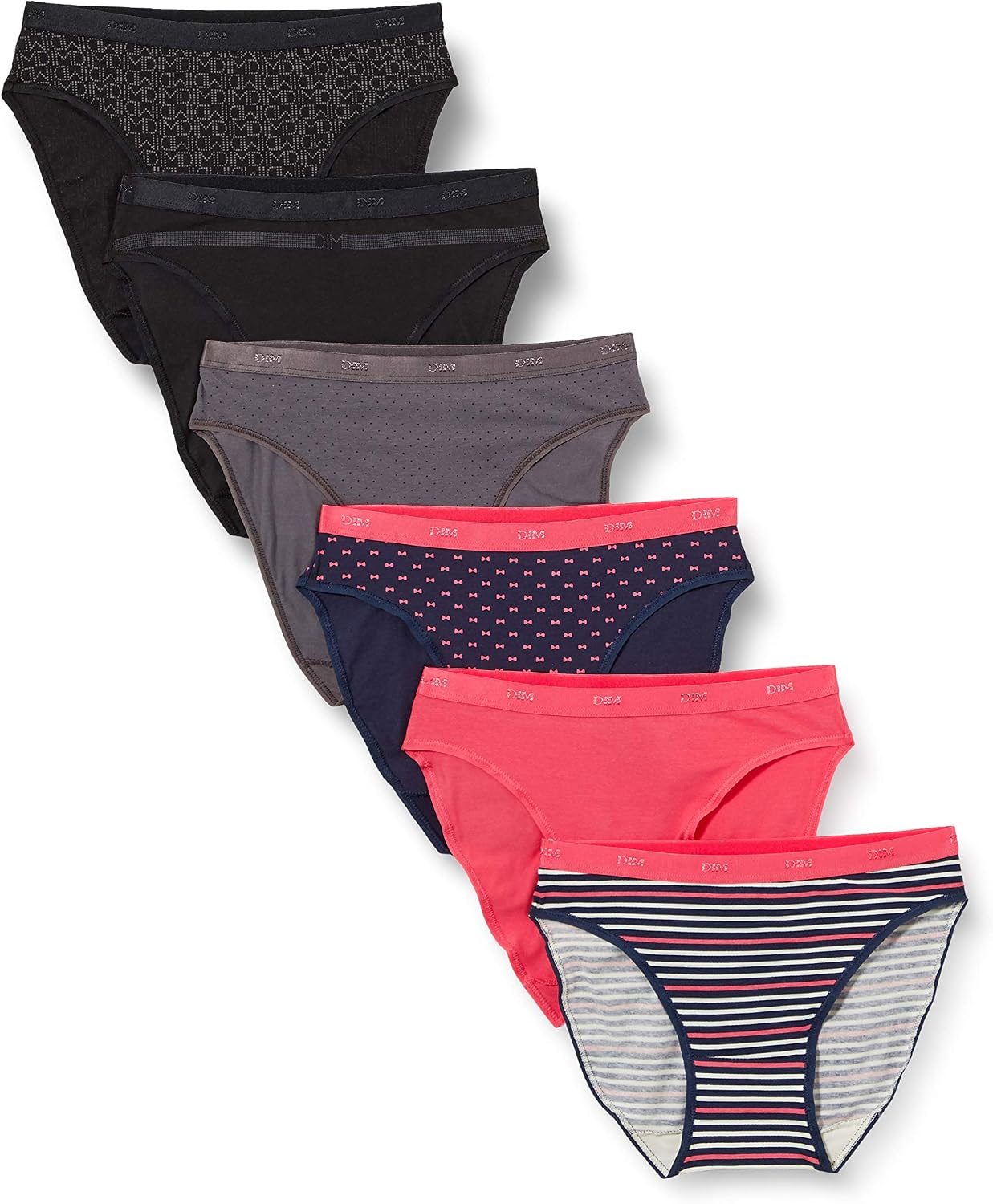 Detalle de Dim Culotte Les Pockets Coton Stretch Femme x5