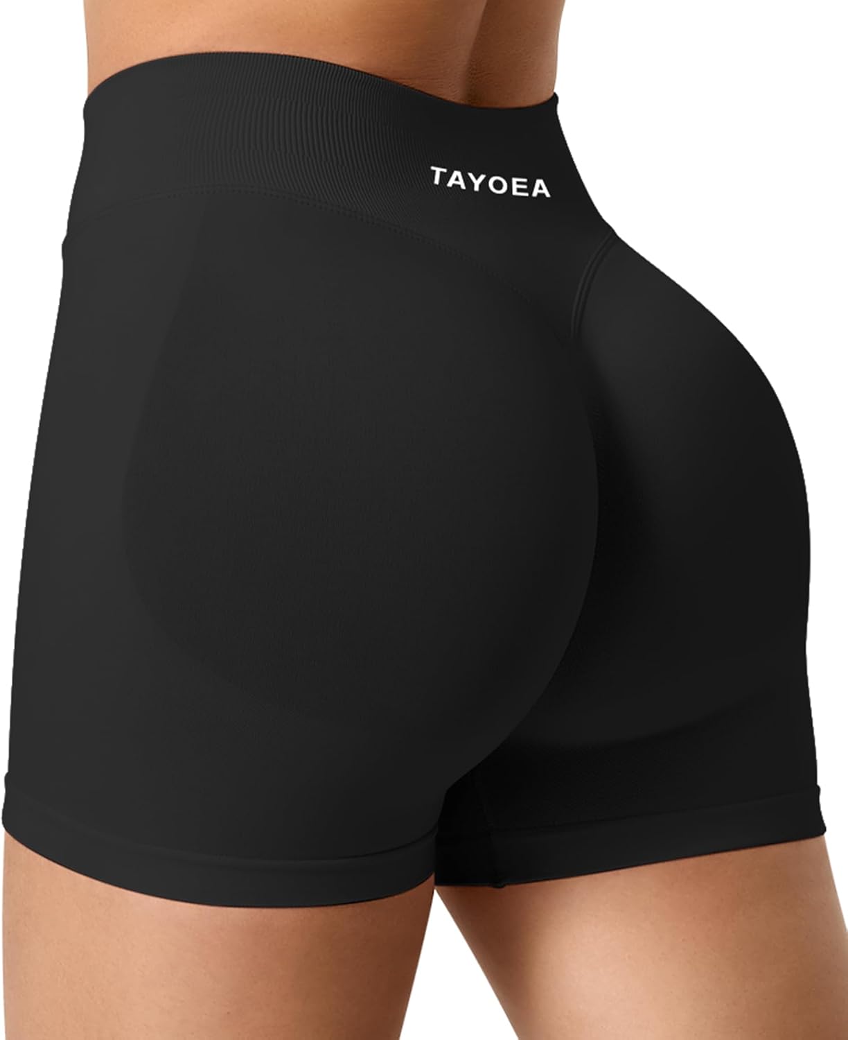Thumbnail 1 de TAYOEA Sport-Shorts Damen Scrunch – kurze Push-up/Butt-Lifting Gym Short mit nahtlosem Design