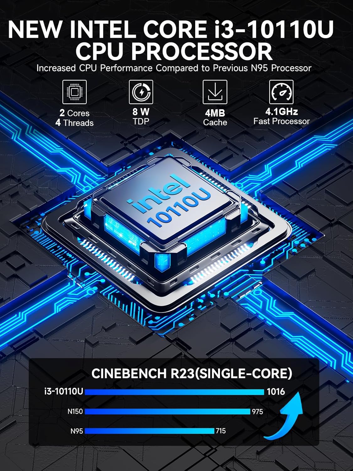 Thumbnail 2 de GMKtec G3 PRO Mini PC 16GB 512GB