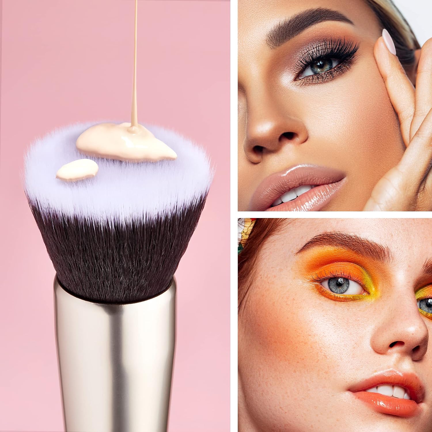 Thumbnail 4 de Jessup lot de 25 pinceaux de maquillage professionnels en poils synthétiques T290