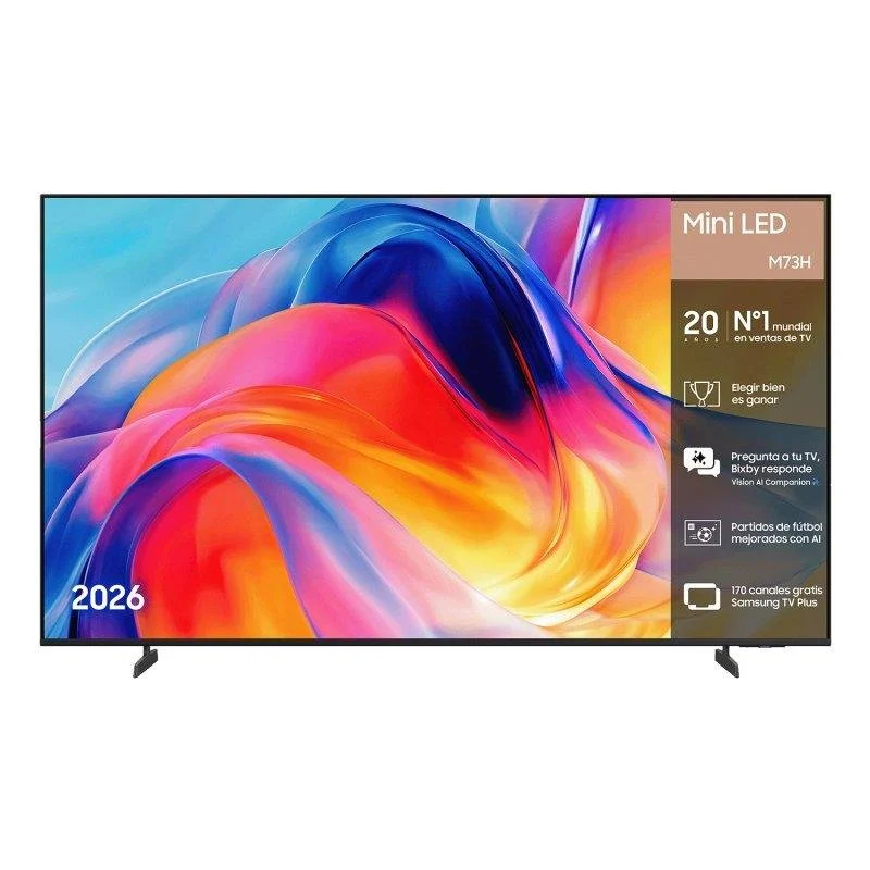 Detalle de Samsung TV Mini LED 65" TU65M73HAUXXC: cine en casa con 4K, 120 Hz y HDR10+
