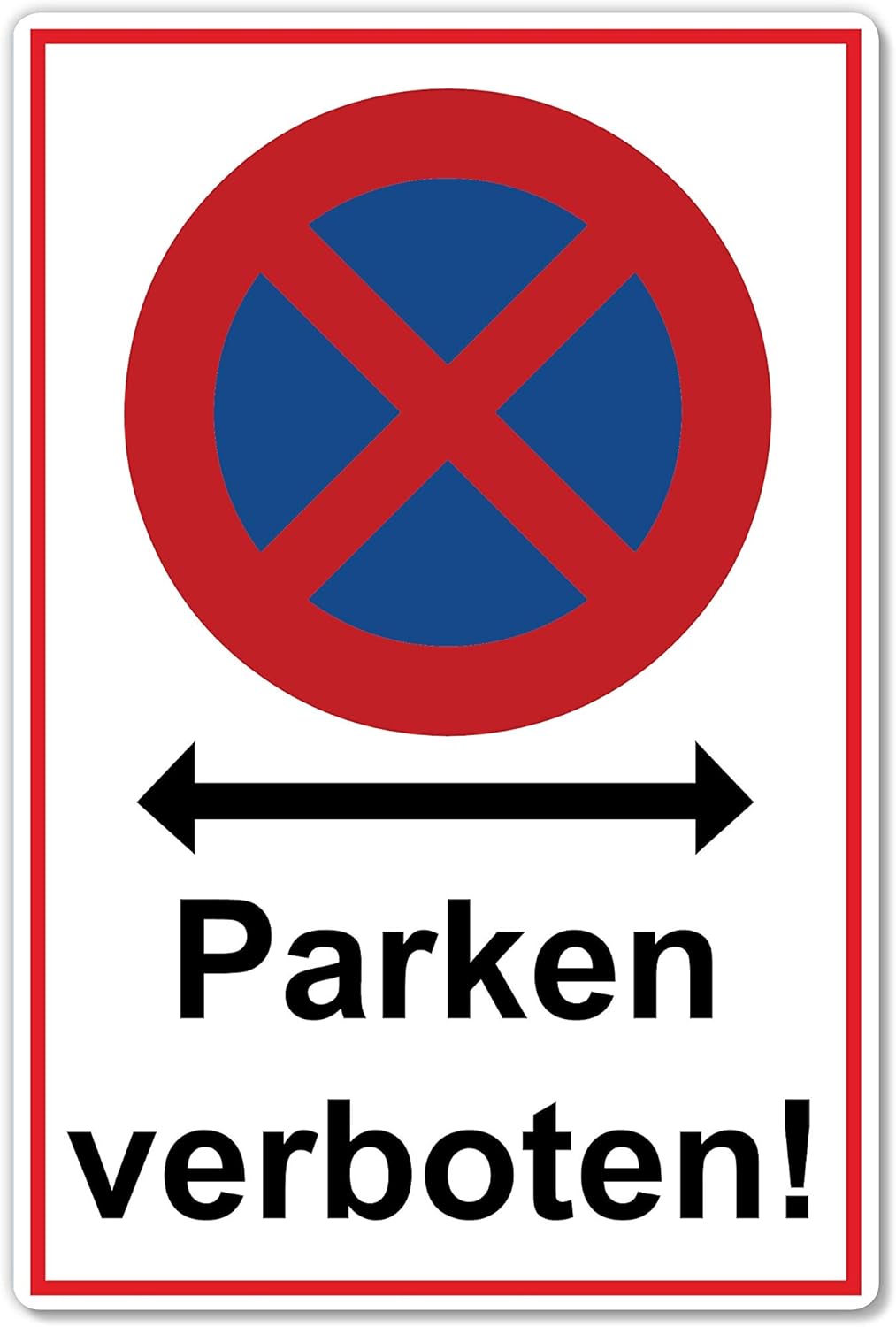 Thumbnail 3 de STROBO Absolutes Halteverbot Schild 30x40