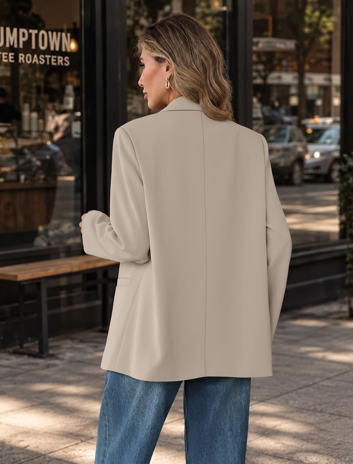Detalle 1 de Sipaya Women's Blazer with Notched Lapel