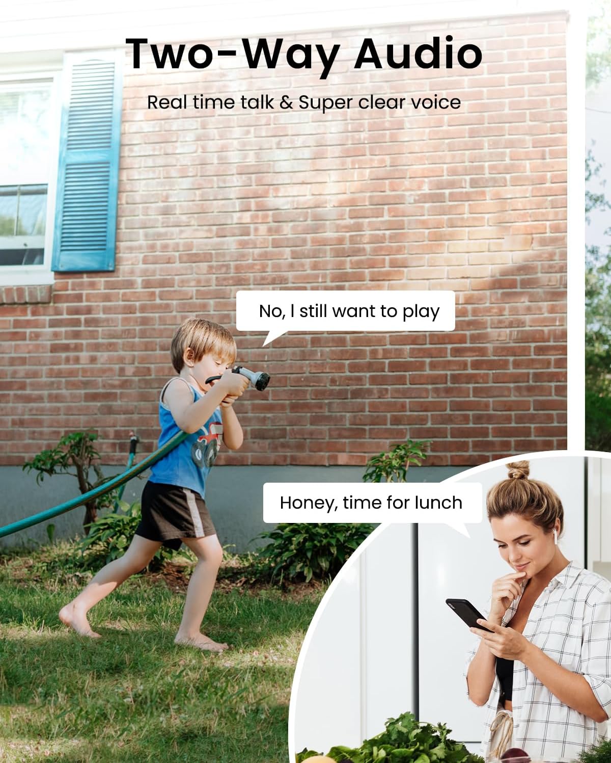 Thumbnail 5 de ANRAN 2K Solar Wireless Outdoor Security Camera System (4 Pack) with Color Night Vision, AI Detection, and Alexa Compatibility