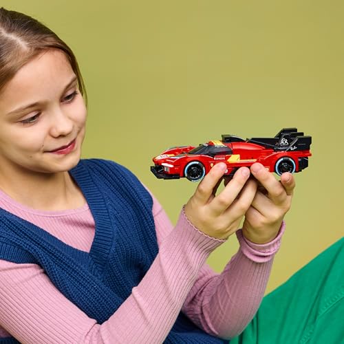 Thumbnail 6 de LEGO Speed Champions Ferrari 499P 77261: Coche de Carreras para Exposición y Juego