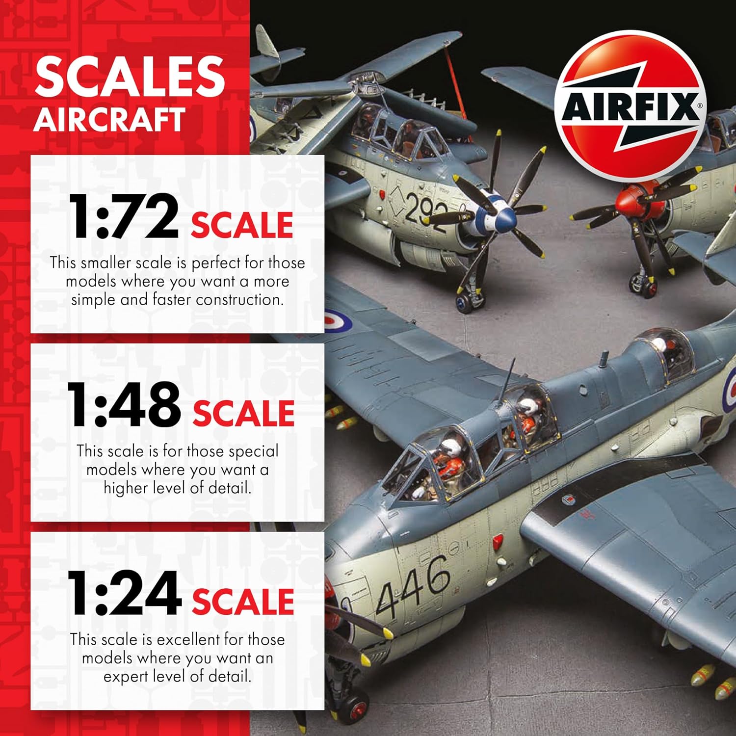 Thumbnail 5 de Airfix Vickers Wellington Mk.IA/C 1:72 model plane