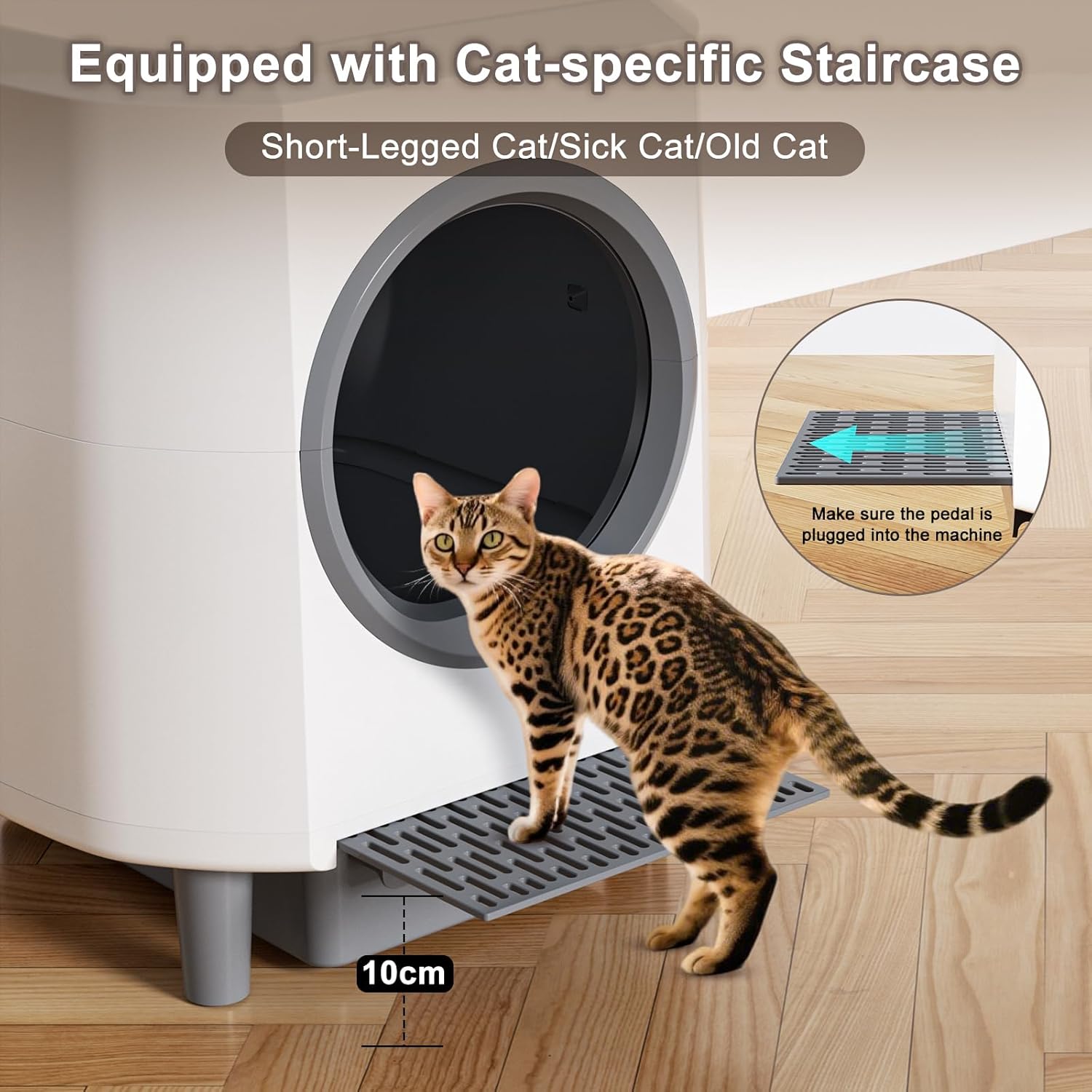 Thumbnail 6 de Ellenpent Automatic Litter Box 90L 🐾