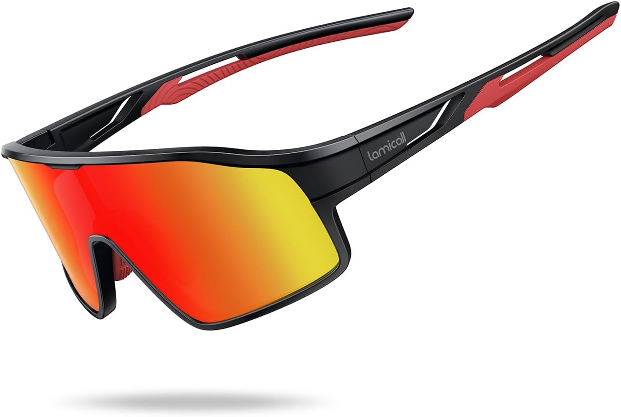Lamicall Kids Polarized Cycling Sunglasses (TR90, 22g) with UV400 Protection