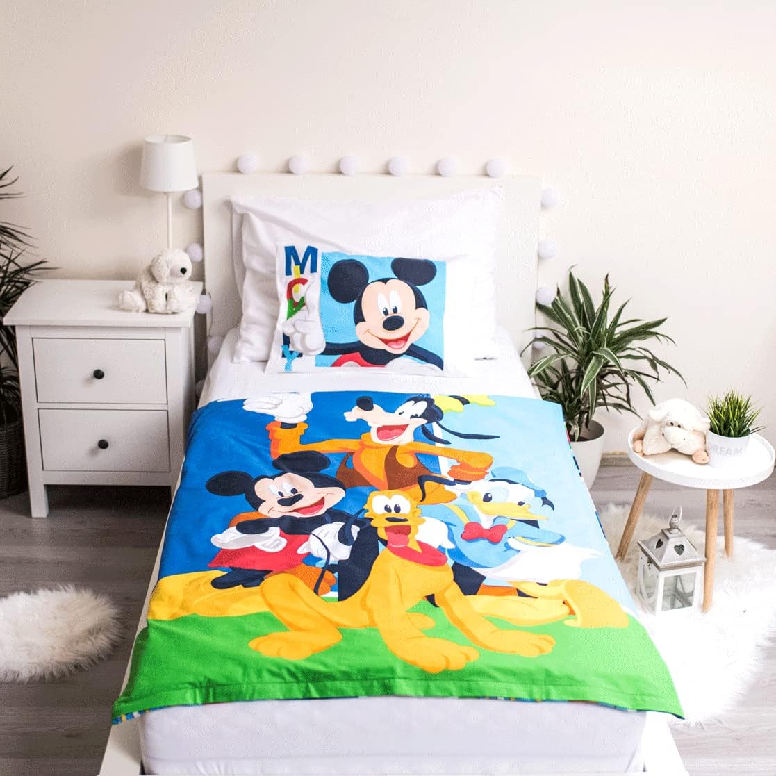 Detalle 2 de Parure de lit bébé Mickey 100 x 135