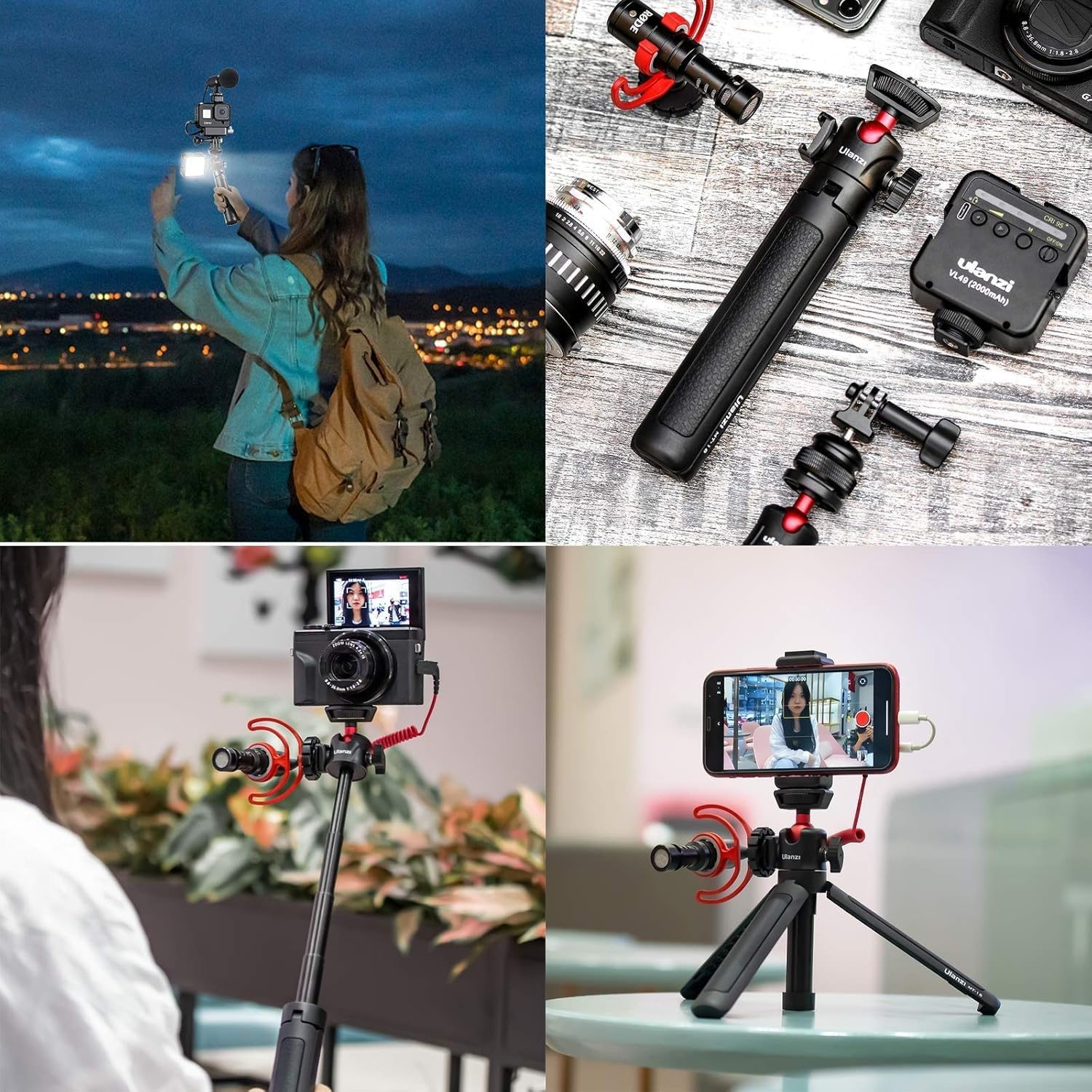 Thumbnail 6 de ULANZI MT-16 : mini trépied extensible avec tête sphérique 360° pour vlogging