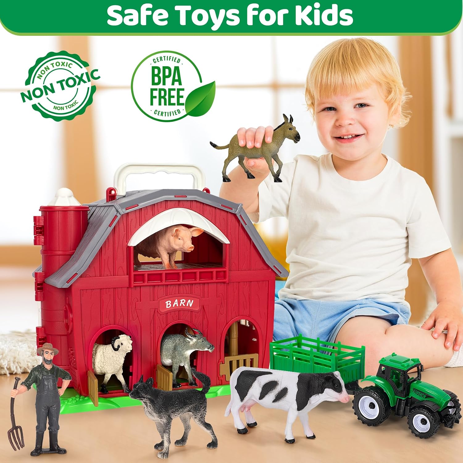 Thumbnail 5 de Big Red Barn Farm Playset