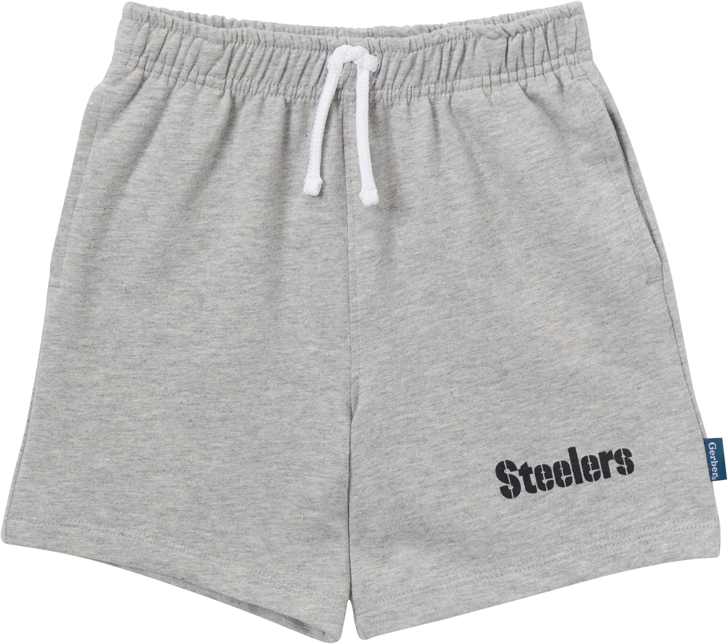 Detalle de Gerber NFL Baby T-Shirt and Shorts Set with Steelers Graphics