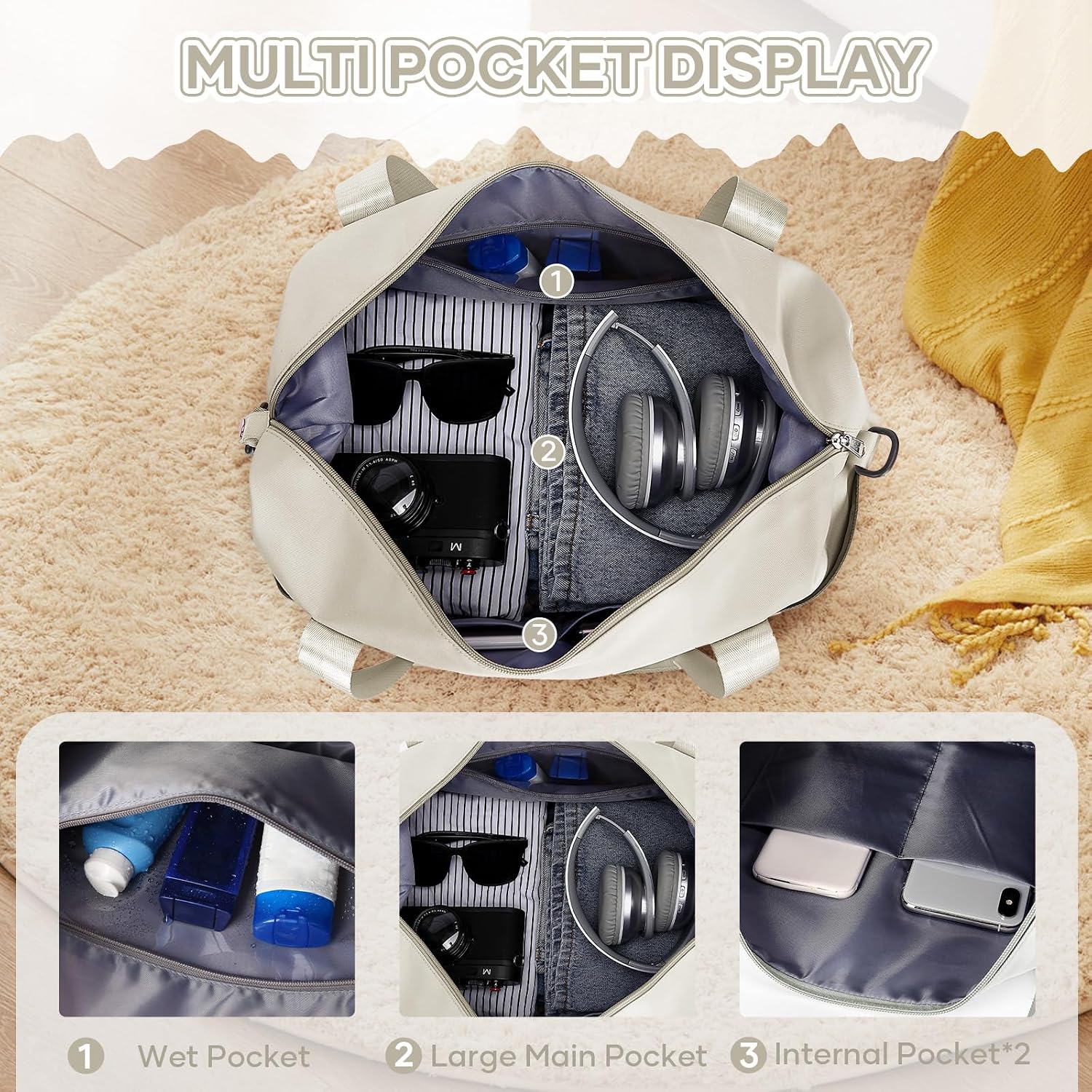 Thumbnail 6 de Reisetasche Damen 40x30x20 Ryanair Handgepäck