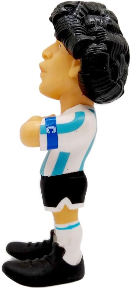 Detalle 2 de MINIX Maradona – Argentina, figurka kolekcjonerska z PVC, 12 cm