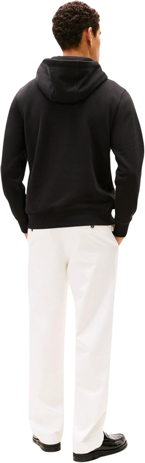 Detalle 2 de Tommy Hilfiger Men's Brand Love Big Hilfiger Hoodie Mw0mw41427 Pullover Hoodie