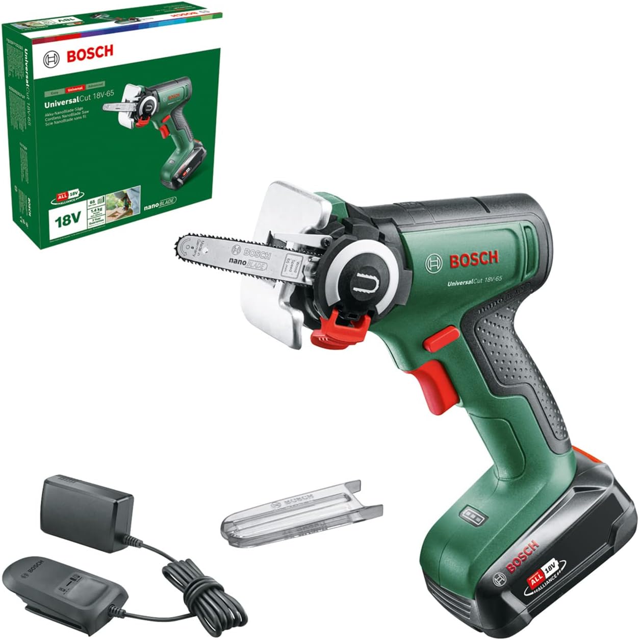 Thumbnail 5 de Bosch Akku-Säge EasyCut 12 mit NanoBlade-Technologie, 12-Volt-System (1 Akku, im Koffer)