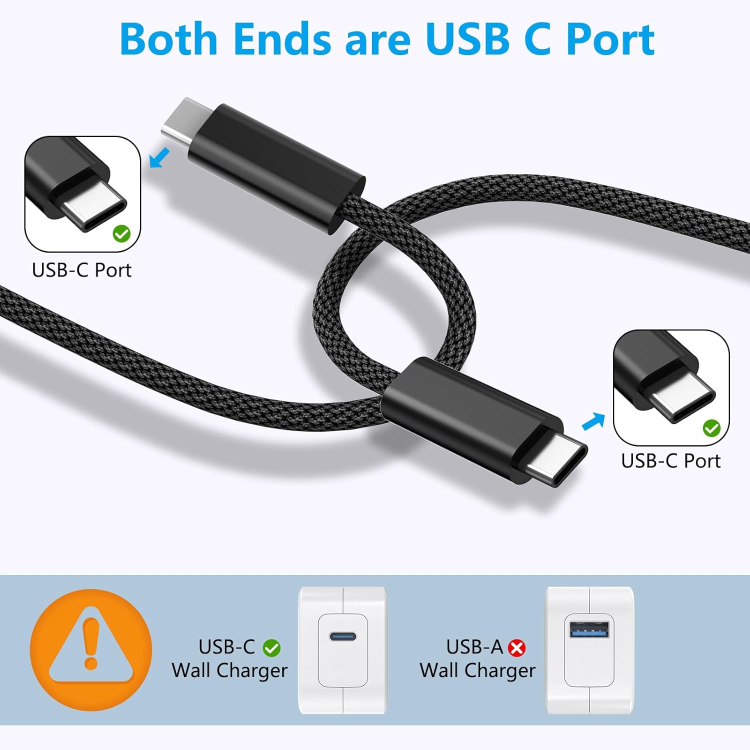 Thumbnail 2 de USB-C to USB-C Cable 5m 60W PD