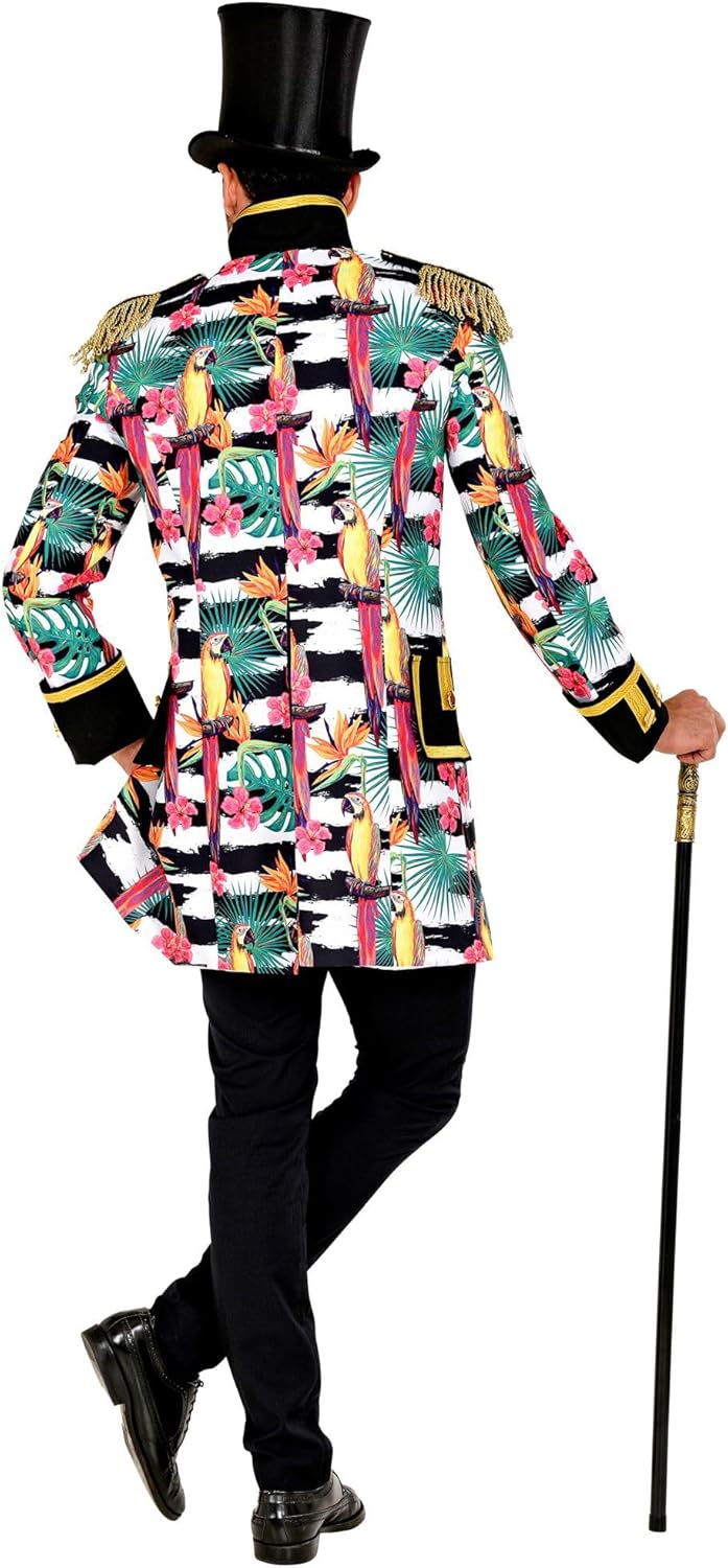 Thumbnail 4 de W WIDMANN MILANO Party Fashion Hawaii Parade Frack – Kostümgröße XL