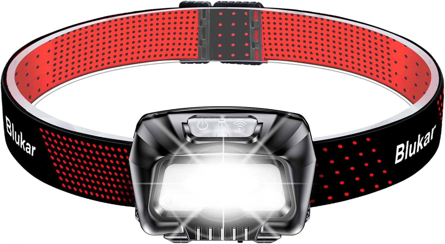 Detalle de Blukar Head Torch Rechargeable 2000L headlamp 🔦