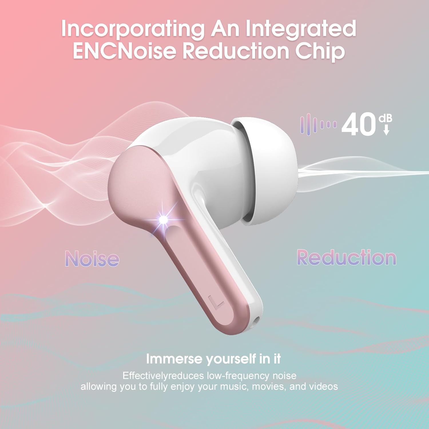 Detalle de Wireless Earbuds Bluetooth 5.4, 48H battery