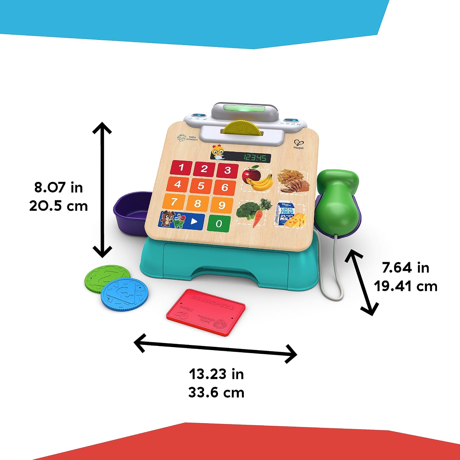 Detalle 2 de Baby Einstein 16660 Magic Touch – kasa zabawkowa z dźwiękami i muzyką