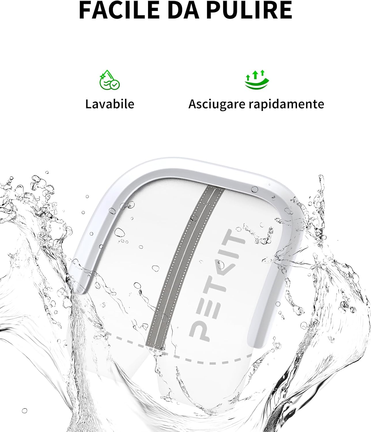 Detalle 2 de PETKIT Tenda Magnetica Antipolvere Lettiera