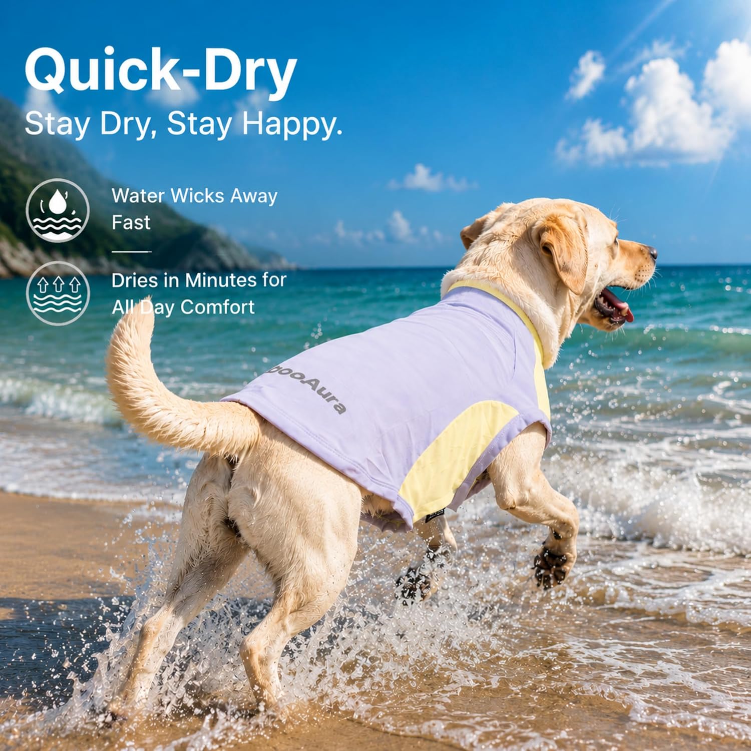 Detalle de YibooAura Dog Sun Shirt XL