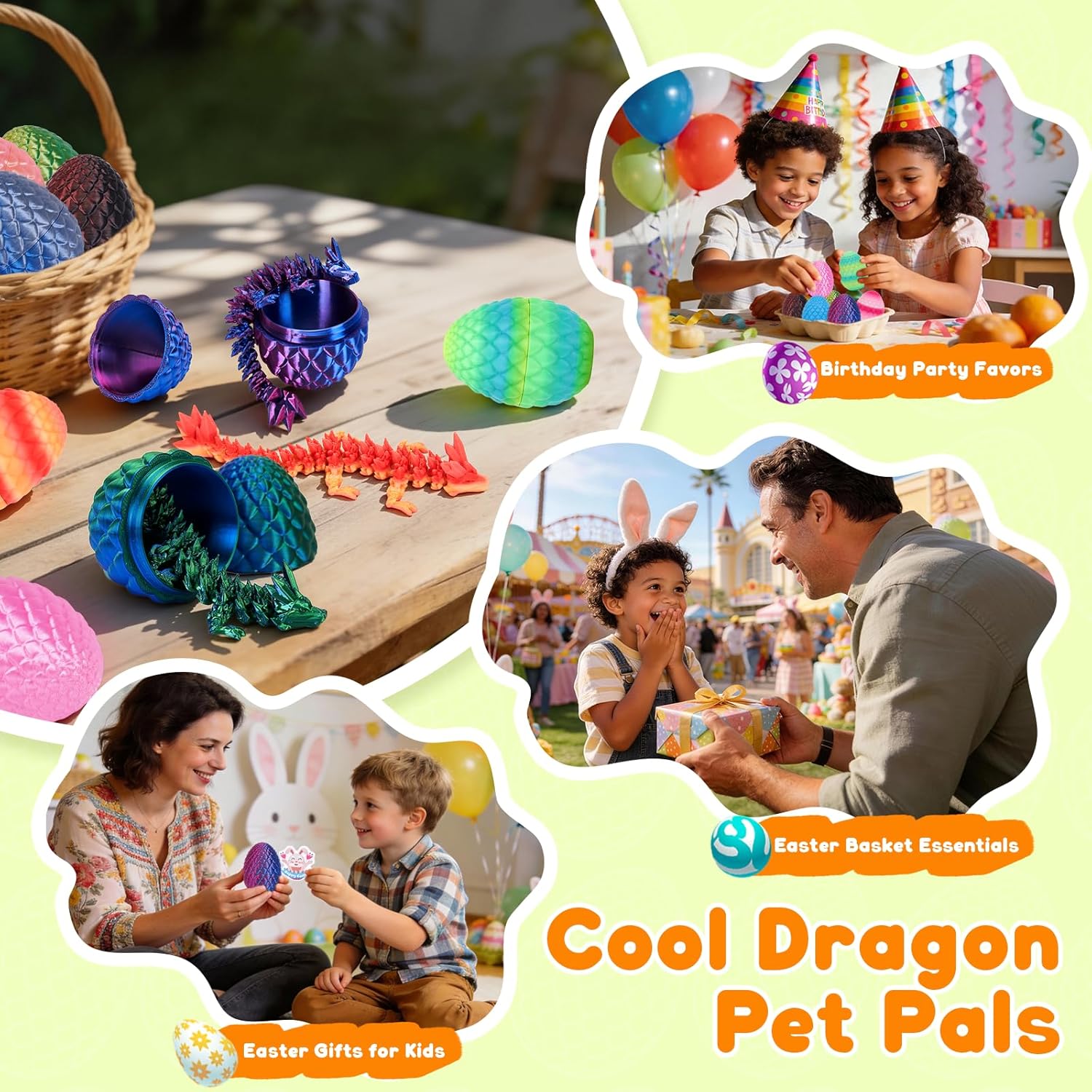Thumbnail 5 de TBOLINE Dragon Egg Fidget Set, 16 Pack