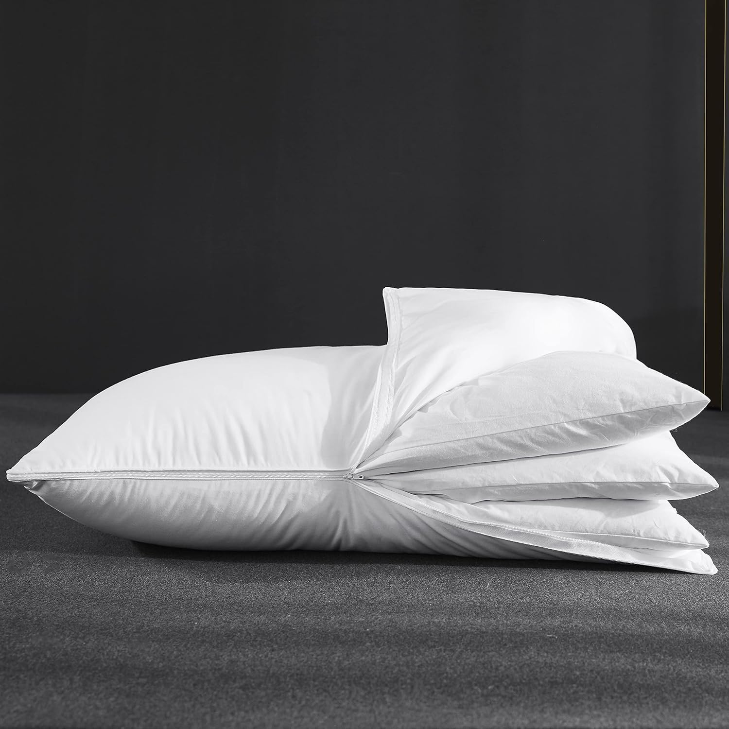 Detalle de Three Geese Adjustable Pillow, Queen Size