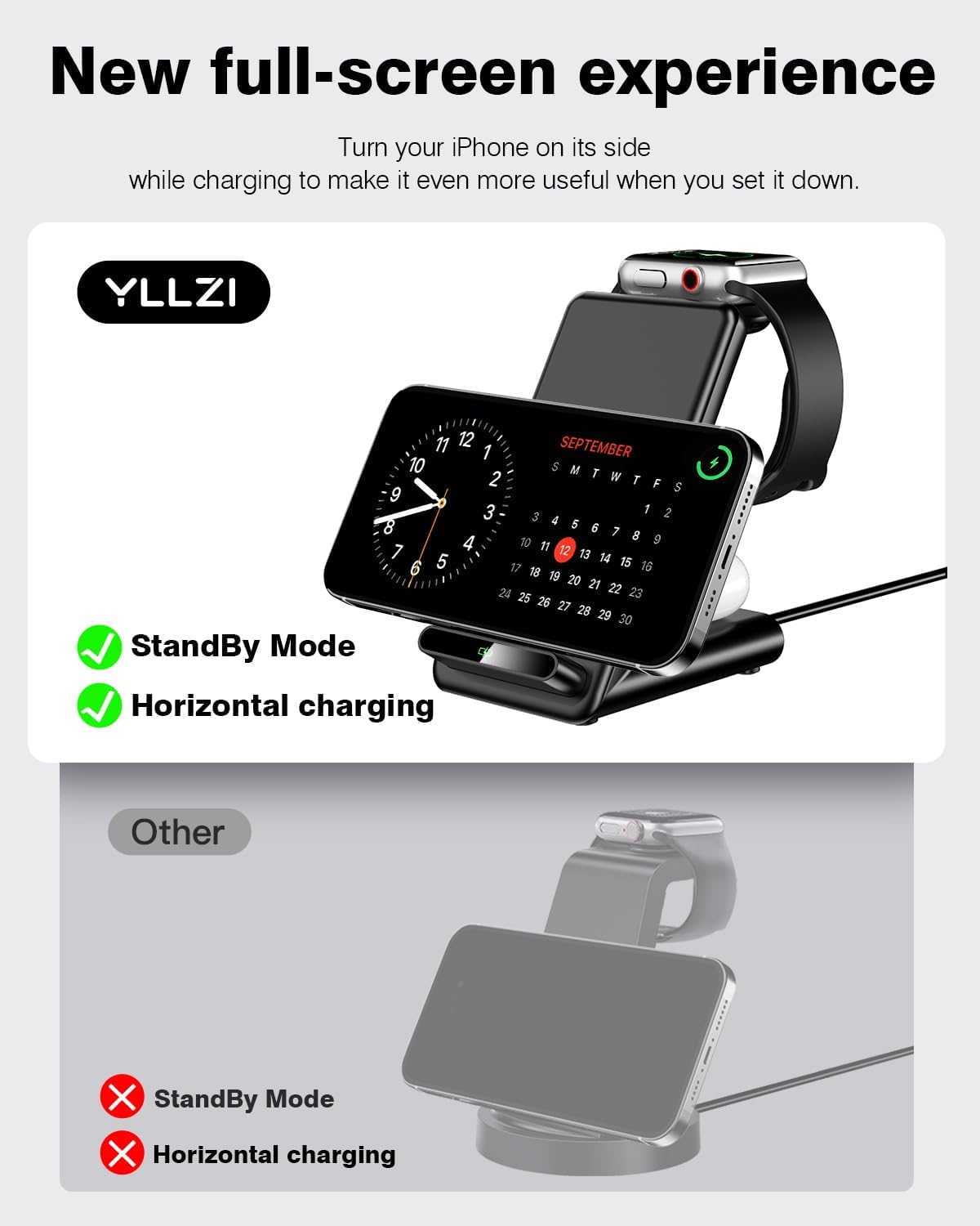 Thumbnail 6 de YLLZI Caricatore wireless 3 in 1 20W