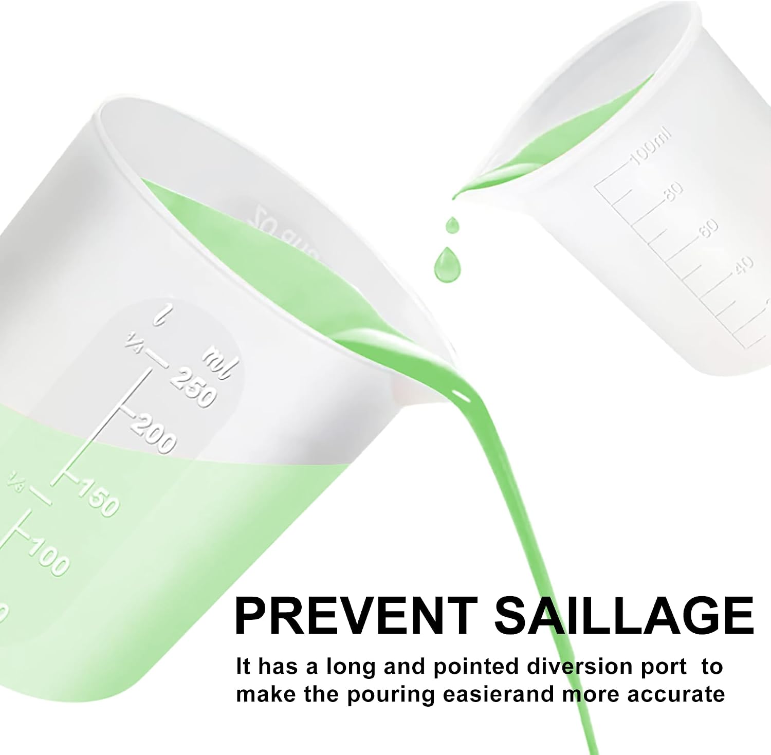 Detalle de Silicone Resin Mixing Cups 250 ml