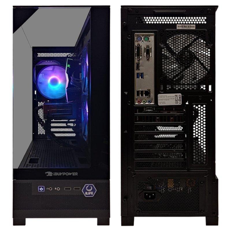 Detalle 2 de IBUYPOWER Warcry Lite con Ryzen 5 5500, 16GB, SSD 1TB, RTX 5060 y Windows 11 Pro + monitor 24