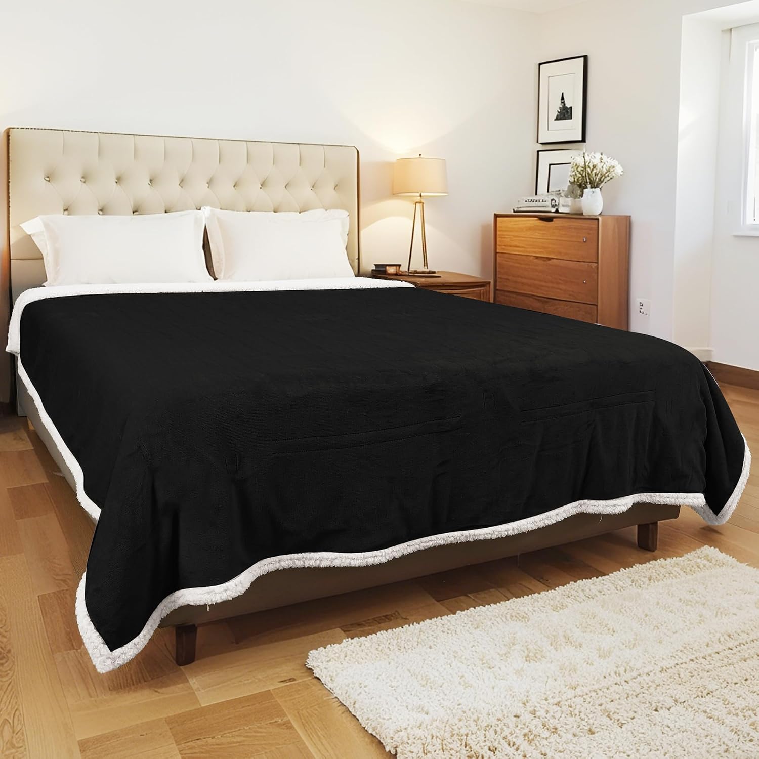 Detalle de YUSTAL Electric Heated Blanket 72x84