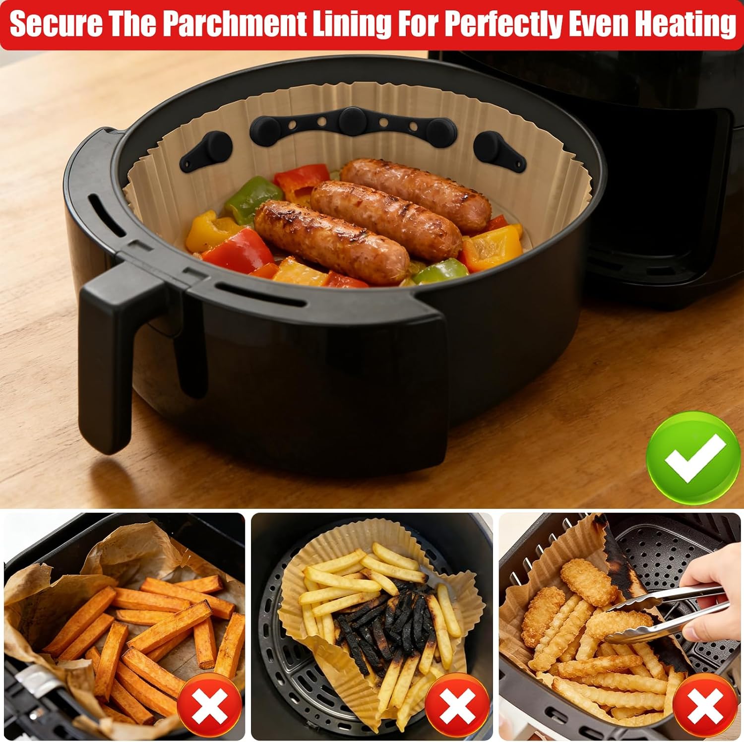Thumbnail 1 de TAIANJI 8 Pcs Air Fryer Silicone Magnet Clips