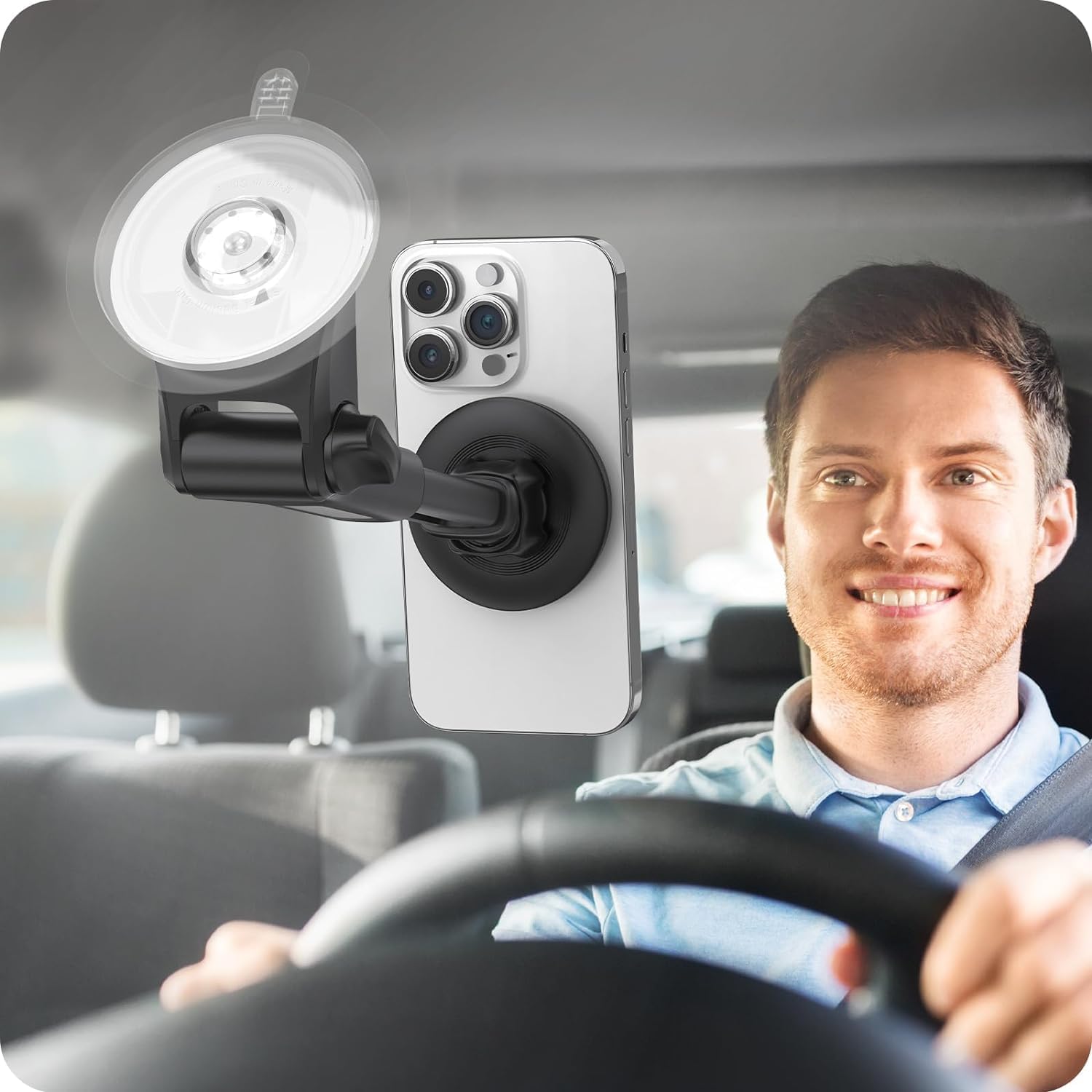 Thumbnail 4 de APPS2Car Support MagSafe voiture 7 cm