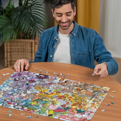 Detalle de Ravensburger Puzzle Challenge: Pokémon – 1000 Teile Puzzle für Erwachsene