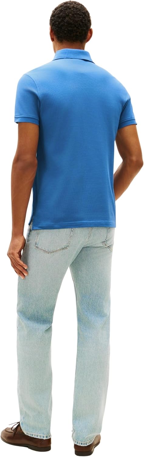 Detalle 2 de Tommy Hilfiger Herren Polo 1985 Slim – Kurzarm, Slim Fit