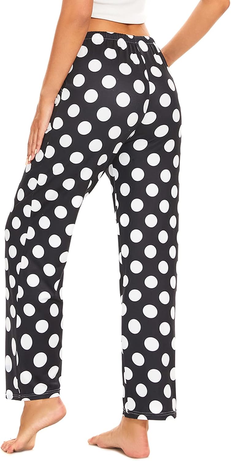 Detalle de ROSA JUNIO Women's Pajama Pants, Polyester-Spandex Blend