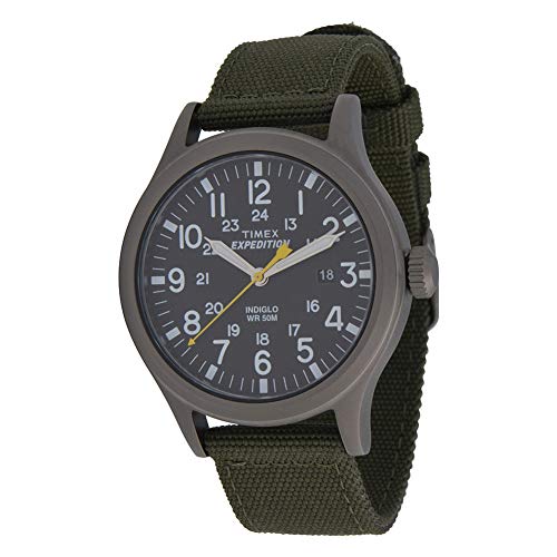 Detalle 2 de Timex T49961 reloj análogo cuarzo hombre, correa nailon