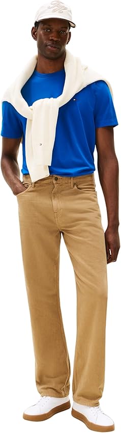 Thumbnail 3 de Tommy Hilfiger ESS Seasonal REG FIT Solid tee MW0MW39995 Azul XS
