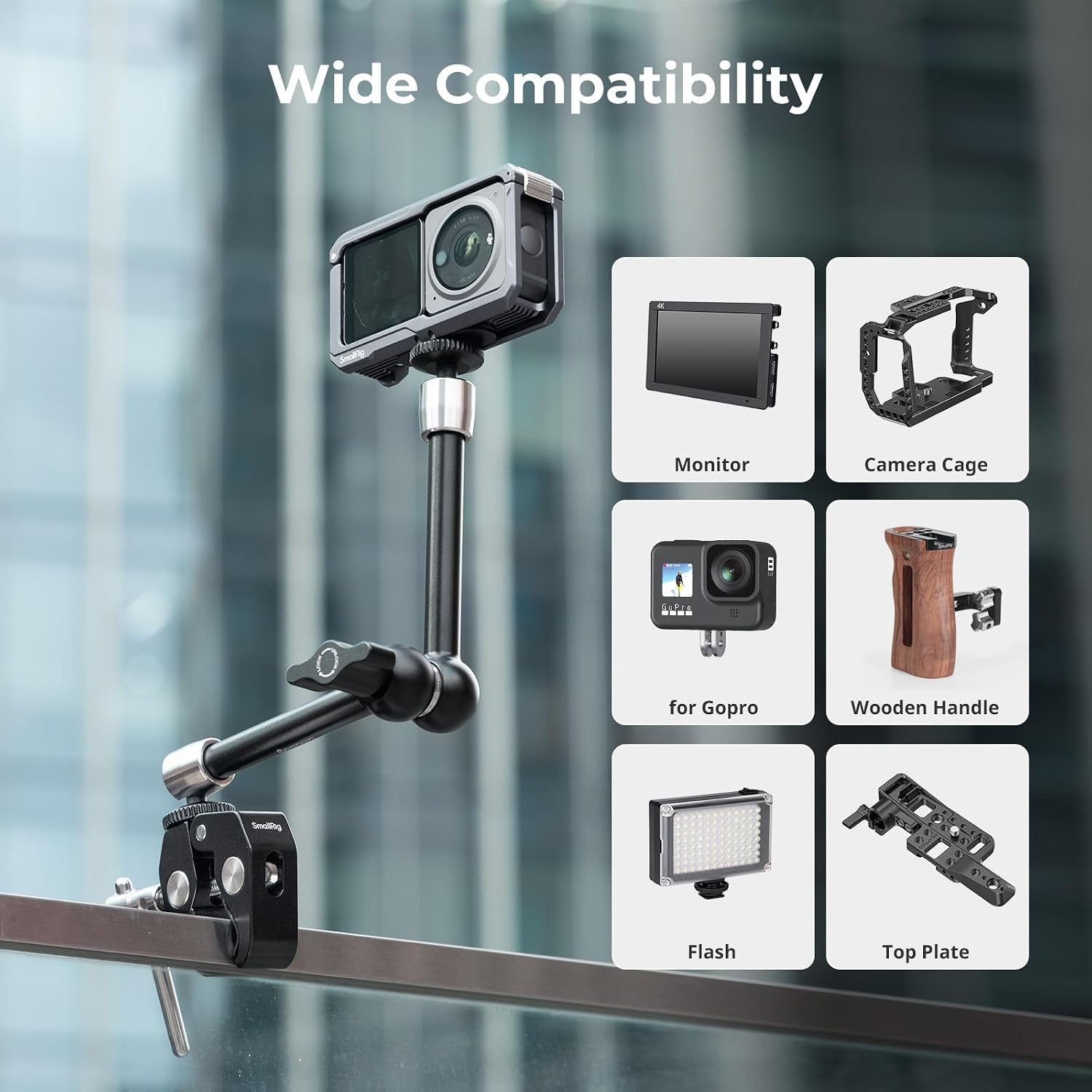 Thumbnail 5 de SMALLRIG 9,8 Zoll Magic Arm 2er Pack