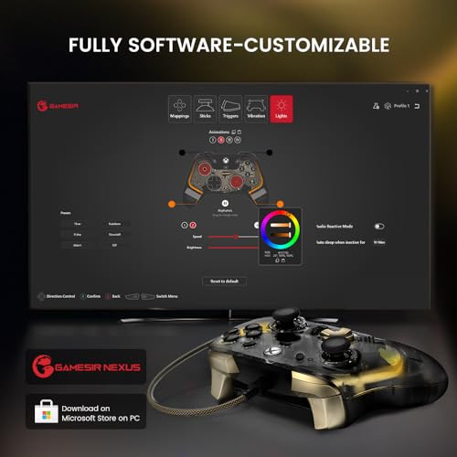 Thumbnail 8 de GameSir Kaleid Flux Xbox Controller 🎮 con cable y gatillo Hall