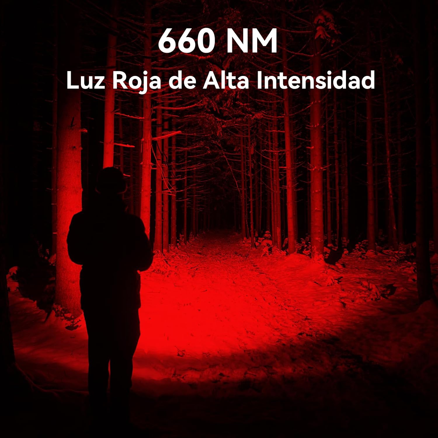Thumbnail 2 de Sofirn D25LR/H25LR linterna frontal 660nm