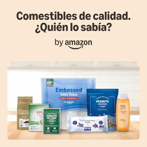 Detalle de By Amazon Café En Grano Natural, 1 kg — 100% Arábica, tueste medio, Rainforest Alliance