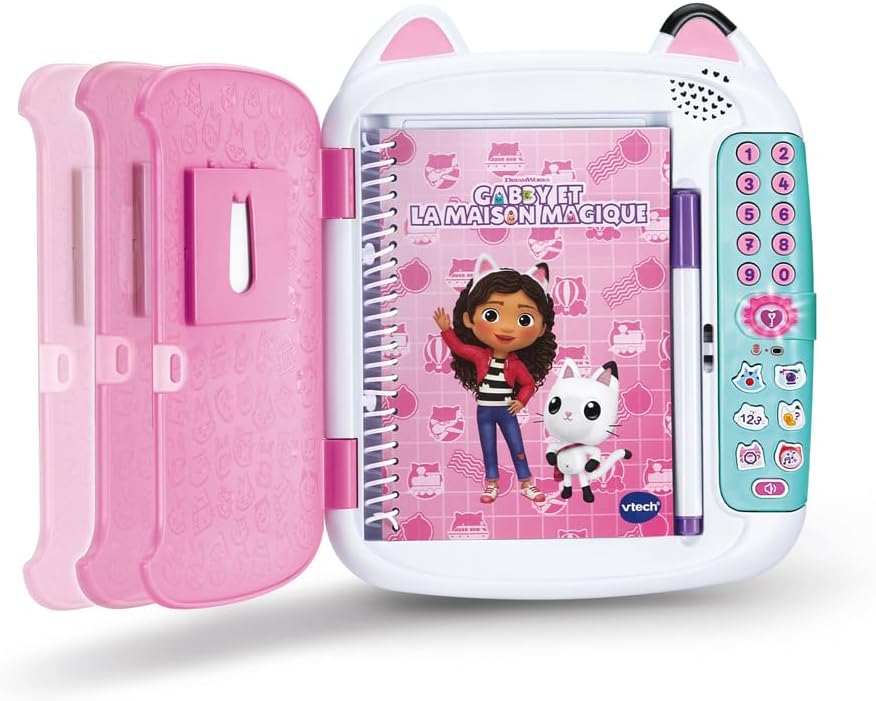 Thumbnail 1 de VTech KidiSecrets Mon Journal Intime Gabby et La Maison Magique – Journal électronique avec code secret et cadre photo