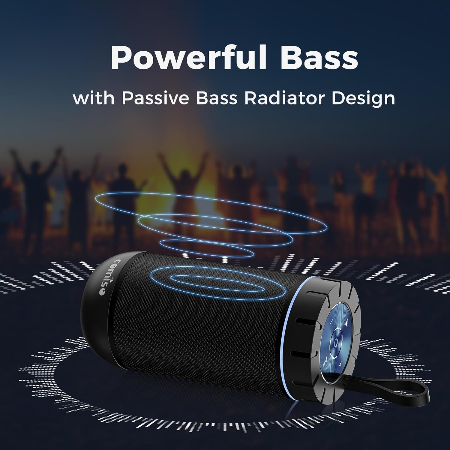 Thumbnail 6 de COMISO Bluetooth Speaker X26, 24H playtime