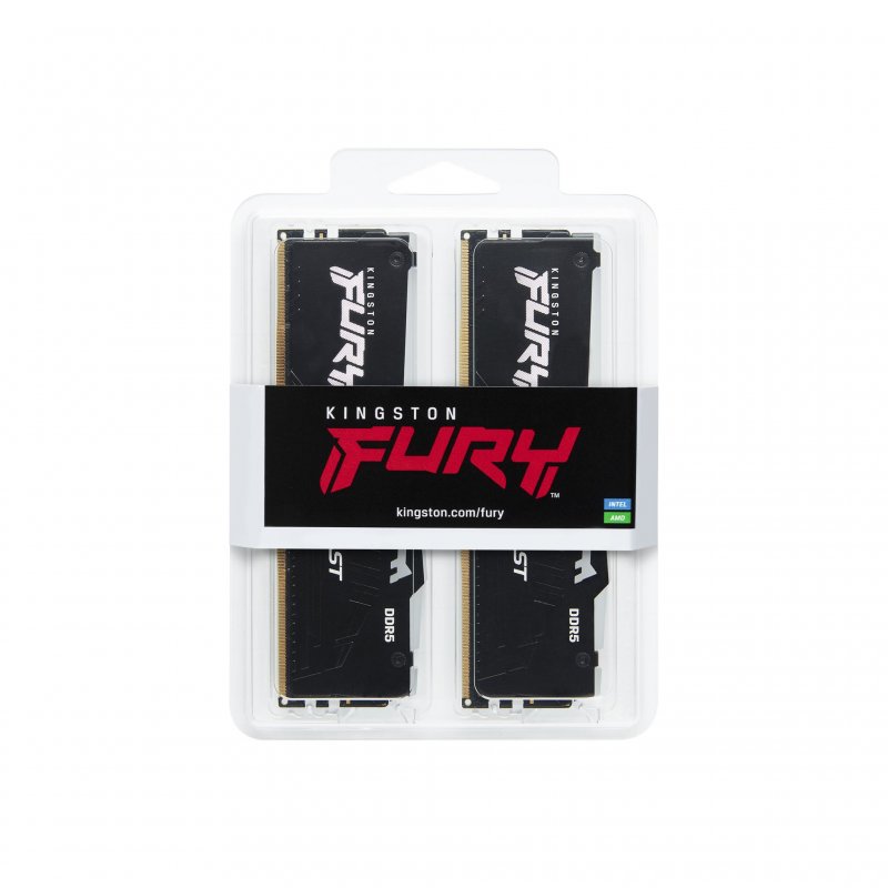 Detalle 2 de Kingston FURY Beast RGB DDR5 16GB (2x8GB) 5200MHz